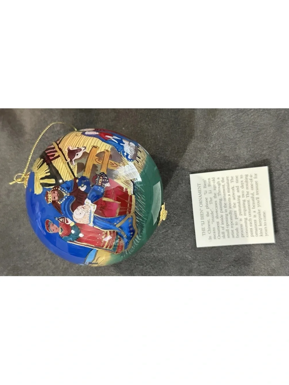 Pier 1 Christmas Ornament 
